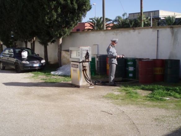 Sequestrato gasolio agricolo nel sud Salento.